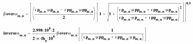 TEM wave propagating in a material with both dielectric and magnetic loss